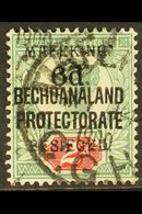 \Y MAFEKING SIEGE\Y 1900 6d On 2d Green And Carmine Of Bechuanaland Protectorate, SG 13, Fine Used With May 14th Cds. Fo - Ohne Zuordnung