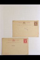 \Y NATAL\Y 1880-1910 POSTAL STATIONERY UNUSED COLLECTION, All Different With Cards, Covers, Registered Envelopes & Wrapp - Zonder Classificatie
