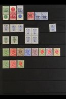 \Y ORANGE FREE STATE\Y 1900-09 Fine Mint Collection, Incl. 1900-02 On Cape Set Of Plate Numbers, 1d And 2½d No Stop, 190 - Unclassified