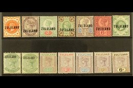 \Y ZULULAND\Y 1888-96 MINT GROUP Incl. 1888-93 Most Values To 1s, ½d Dull Green With And Without Stop, 1894-6 All Values - Unclassified
