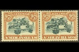 \Y 1932\Y Definitive 2s6d Green And Brown With Watermark Inverted, SG 49aw, Fine Fresh Mint Horiz Pair. For More Images, - Unclassified