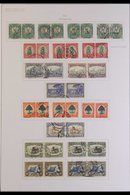 \Y 1933-1988 COLLECTION OF USED SETS.\Y A Delightful Collection Of Complete Sets, Neatly Presented On Written Up Pages T - Unclassified