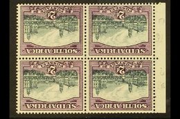 \Y BOOKLET PANE\Y 1931 2d Watermark Inverted, COMPLETE PANE OF FOUR From Rare 1931 3s Rotogravure Booklets, As SG 44bw,  - Unclassified