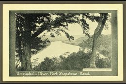 \Y POSTAL STATIONERY\Y 1934 ½d Picture Postcard With View No.20 Of Port Shepstone, H&G 16, Uprated With ½d To 1d Rate, U - Zonder Classificatie