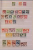 \Y ANDORRA\Y 1929 - 1949 MINT / CHIEFLY NEVER HINGED MINT COLLECTION Includes 1929-38 Perf 14 Selection To 4p, Perf 11½  - Other & Unclassified