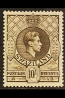 \Y 1938-54\Y 10s Sepia Perf 13½x13, SG 38, Never Hinged Mint, Fresh. For More Images, Please Visit Http://www.sandafayre - Swaziland (...-1967)