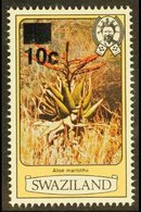 \Y 1984\Y 10c On 4c Surcharge Perf 13½ Without Imprint Date, SG 471, Never Hinged Mint, Very Fresh. For More Images, Ple - Swaziland (...-1967)