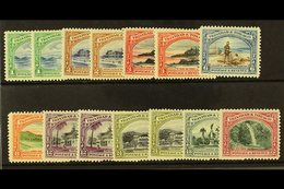 \Y 1935-37\Y Pictorial Set, SG 230/238, With Additional Perf 12½ Values Less 6c, Fine Mint. (14) For More Images, Please - Trindad & Tobago (...-1961)