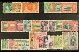 \Y 1937-52 COMPLETE KGVI MINT COLLECTION\Y Presented On A Stock Card, A Complete "Basic" Collection From The 1937 Corona - Trinidad & Tobago (...-1961)