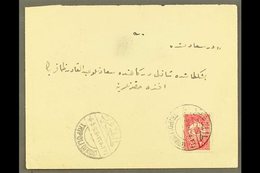 \Y TRIPOLI (LIBYA) 1909\Y (May) Envelope Bearing 20pa To Instanbul (flap Missing), With Good Clear Bilingual Tripoli Cds - Other & Unclassified
