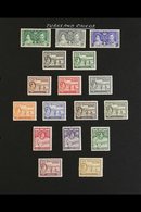 \Y 1938-1950 SUPERB MINT COLLECTION OF SETS\Y Presented On Album Pages, All Different, Inc 1937 Coronation Set, 1938-45  - Turks & Caicos (I. Turques Et Caïques)