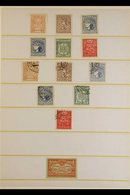 \Y 1918-23 FINE MINT / NEVER HINGED MINT COLLECTION\Y Presented On Stock Pages In An Album. Includes 1918 Issues, Then A - Oekraïne