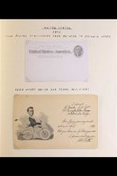\Y MOTORCYCLES - TOPICAL COLLECTION\Y 1892-2012 Collection Of COVERS, CARDS And Other Items In An Album. Note 1892 Daiml - Andere & Zonder Classificatie