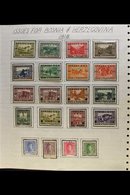 \Y 1918-1955 EXTENSIVE COLLECTION\Y A Most Useful Mint & Used Collection Presented On A Set Of Homemade Album Pages. Inc - Andere & Zonder Classificatie