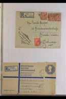 \Y REGISTERED MAIL COLLECTION\Y QV To QEII Collection Of Register Mail Commercial & Philatelic Mail, Registered Tabs & P - Andere & Zonder Classificatie
