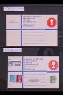 \Y FORCES ISSUE REGISTRATION ENVELOPES\Y 1974-84 All Different Size "G2" Assembly With 1974 25p Unused, 1979 65p Used Up - Sonstige & Ohne Zuordnung