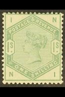 \Y 1883-84\Y 1s Dull Green, SG 196, Mint Very Lightly Hinged. A Beauty, Cat £1600. For More Images, Please Visit Http:// - Altri & Non Classificati