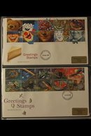 \Y 1953-1997 QEII COMMEMORATIVE COVERS COLLECTION.\Y An Extensive Collection Of Illustrated Covers Presented In Eight Vo - Autres & Non Classés