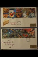 \Y 1953-1997 QEII COMMEMORATIVE COVERS COLLECTION.\Y An Extensive Collection Of Illustrated Covers Presented In Eight Vo - Sonstige & Ohne Zuordnung