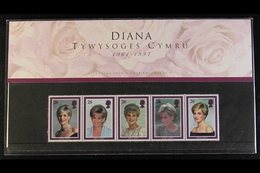 \Y 1998\Y Princess Diana Complete Set In WELSH LANGUAGE Special Presentation Pack, Superb Never Hinged Mint. For More Im - Other & Unclassified