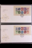 \Y 2002-08 FIRST DAY COVERS COLLECTION\Y Housed In FIVE Royal Mail FDC Albums, we See 2002-08 Commems. Largely Complete, - Other & Unclassified