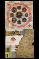 \Y ISLE OF MAN\Y 2000 COIN COLLECTION Set Of 9 Coins By Pobjoy Mint. The Set Contains 9 Coins In Brilliant Uncirculated  - Autres & Non Classés