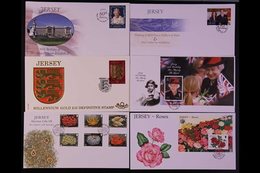 \Y JERSEY\Y FIRST DAY COVERS 1969-2011 All Different Collection Of Illustrated And Unaddressed FDC's - A Delightful Arra - Andere & Zonder Classificatie