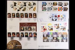\Y 2010 COMPLETE COMMEMORATIVES COLLECTION.\Y A Complete Collection Of Illustrated FDC With Neatly Typed Addresses (no P - FDC