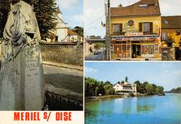 Meriel-sur-Oise - Monument Aux Morts - Café-Restaurant Les Routiers Chez André Leducq - Bords De L'Oise - Meriel