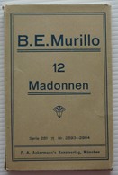 B. E. MURILLO BOOKLET WITH 12 OLD POSTCARDS - MADONNEN - 5 - 99 Karten