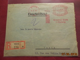 Lettre ( Devant) De 1932 Avec EMA En Recommandé - Covers & Documents