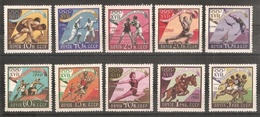 RUSIA 1960 - JUEGOS OLIMPICOS DE ROMA - YVERT 2310-2319 - Summer 1960: Rome