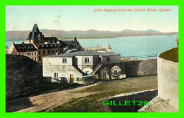 QUÉBEC - JEBBS REDOUBT FROM THE CITADEL WALLS - CIRCULÉE EN 1916 -  THE VALENTINE & SONS PUB. CO LTD - - Québec - La Citadelle