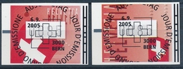 19-20 / 15-16 Automatenmarken 2005 Mit ET-Vollstempel - Automatic Stamps