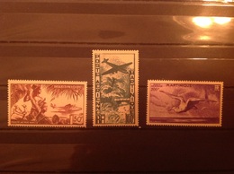 Martinique 1947 Air Mint SG 248-50 Yv PA 13-5 Mi 256-8 - Luftpost