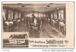 SWITZERLAND - GASTHAUS SCHAFLISEGG - ST GALLEN - TEUFEN - RPPC POSTCARD - 1920s ( 181 ) - Teufen