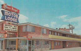 Reno Nevada, Reno Royal Motor Lodge, C1950s/60s Vintage Postcard - Reno