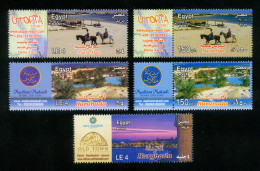 EGYPT / 2007-2008-2013 / TOURISM / UTOPIA RESORT ; MARSA ALAM ( RED SEA ) / HURGHADA  : MAKADI & SAHL HASHEESH / MNH - Neufs