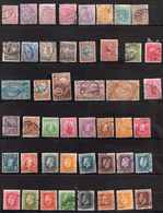 NEW ZELANDE 1873/     OBL X SG  VOIR 5 SCANS - Collections, Lots & Series