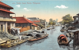 ¤¤  -  PHILIPPINES   -   MANILA  -  MANILLE  -  Tondo Canal  -  ¤¤ - Philippinen