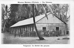 ¤¤  -   ILES SALOMON   -  TANGARARE   -  Le Dortoir Des Garçons     -  ¤¤ - Solomon Islands