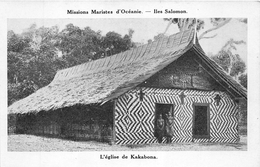 ¤¤  -   ILES SALOMON   -  L'Eglise De KAKABONA     -  ¤¤ - Solomon Islands