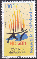 Nouvelle Calédonie XIVe Jeux Du Pacifique En Septembre 2011 Logo  N°1060  Oblitérés - Gebruikt