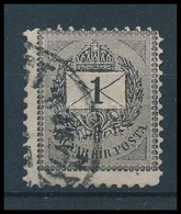 O 1889 1kr 11 1/2 Fogazással (27e) Ritka (35.000+) (3 Oldalon Rövid Sarokfogak) - Andere & Zonder Classificatie