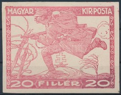 (*) 1914-1918-as évek 20f Nagyméretű Bélyegterv, Egyedi Ritkaság RR! - Sonstige & Ohne Zuordnung