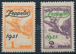 ** 1931 Zeppelin Sor (24.000) / (1P Gumiránc / Gum Crease) - Autres & Non Classés