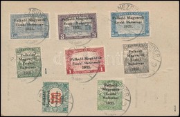 Nyugat-Magyarország 1921 Levelezőlap Nezsiderről - Autres & Non Classés