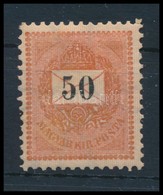 * 1889 50kr Halvány Narancs (jobb Felső Sarokfog Törött) - Andere & Zonder Classificatie