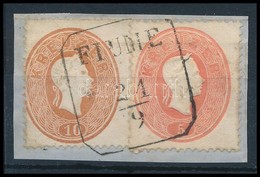 1861 5kr + 10kr (korai Nyomatok) 'FIUME' - Other & Unclassified