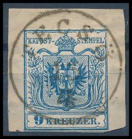 1850 9kr HP III. Liliputi Vágás 'TÉCSŐ' (Gudlin 200 Pont) - Other & Unclassified